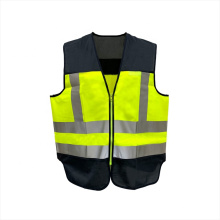 High visibility cheap security reflective mesh  workwear safety vest
